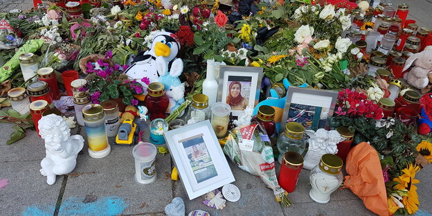 Gedenkort auf dem Markplatz von Eberswalde Gedenkort auf dem Markplatz von Eberswalde