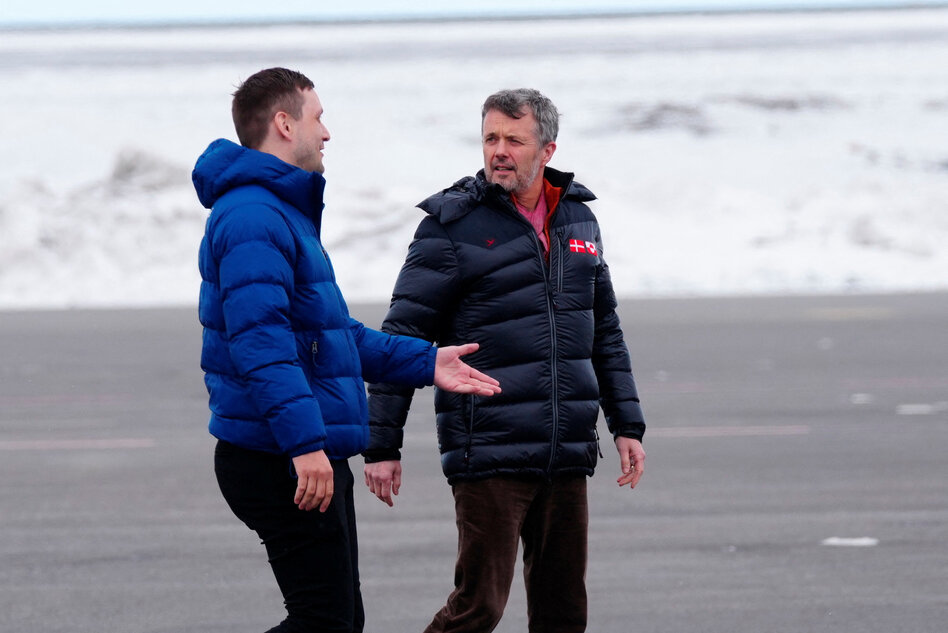 Dänischer Monarch besucht Grönland: Grönland fährt nicht mit dem König Schlitten