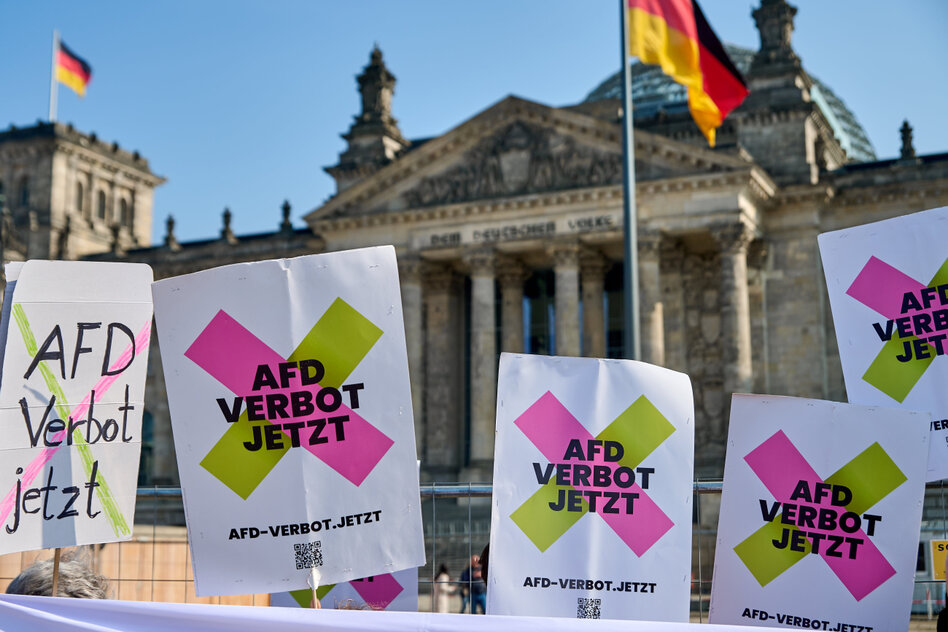 AfD gesichert rechtsextrem: Drei Wörter: AfD, Verbot, jetzt