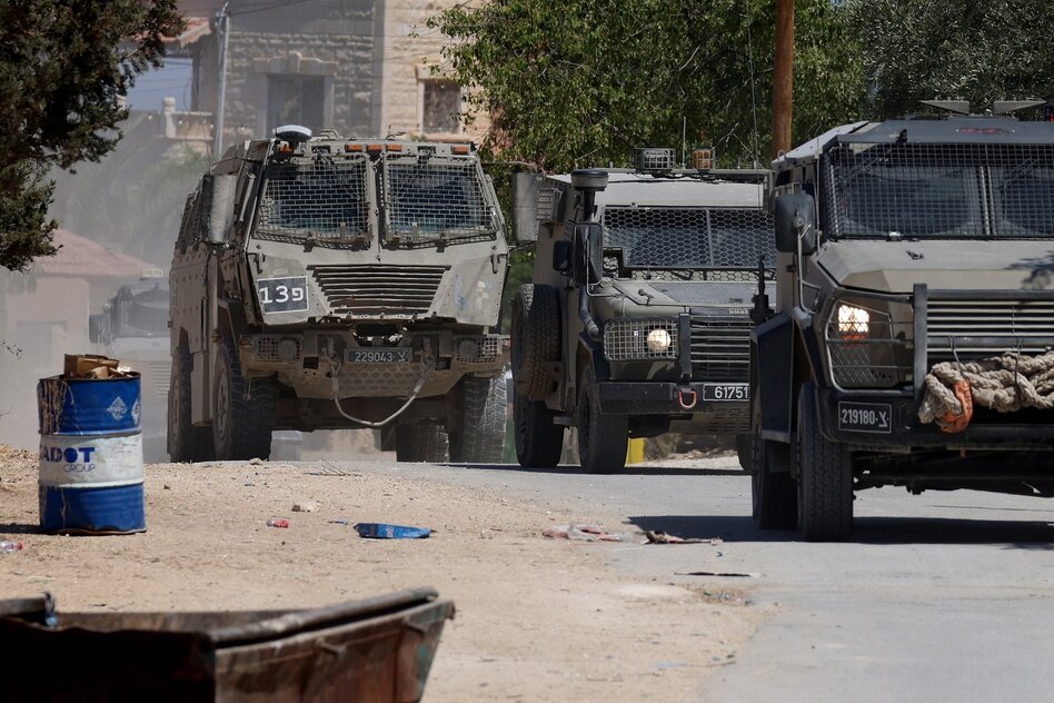 Israelisches Militär im Westjordanland: Auch Deutscher unter beschossenen Diplomaten