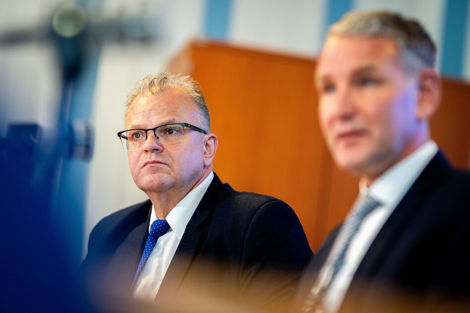 Pressesprecher AfD-Fraktion Thüringen: Der Rechte aus Österreich