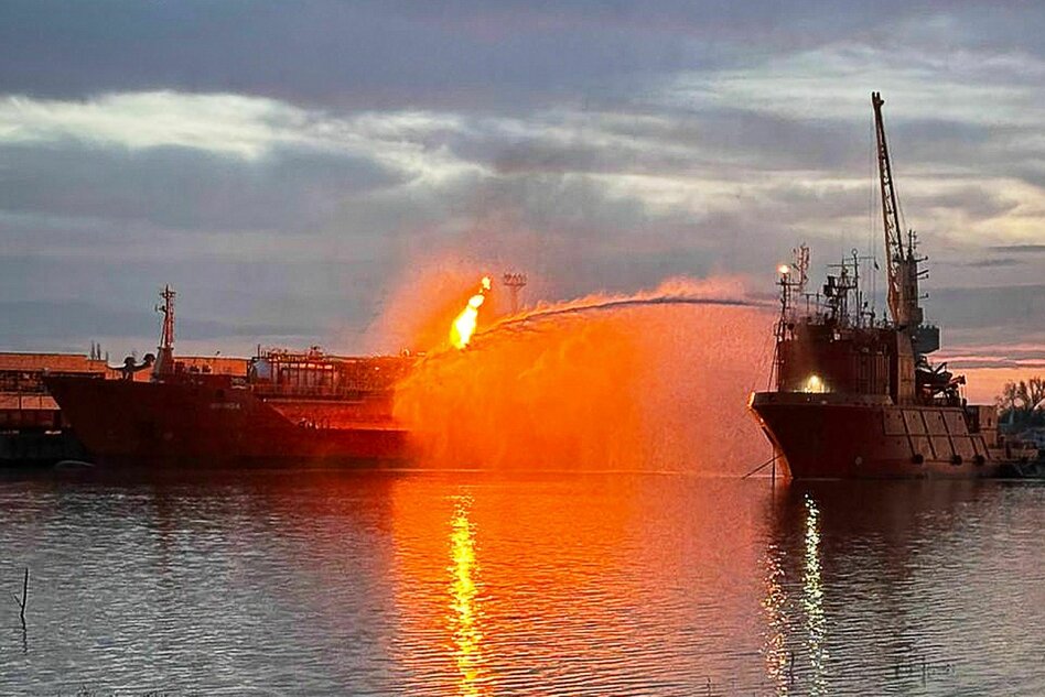 +++ Nachrichten im Ukraine-Krieg +++: Russischer Drohnenangriff trifft türkischen Tanker