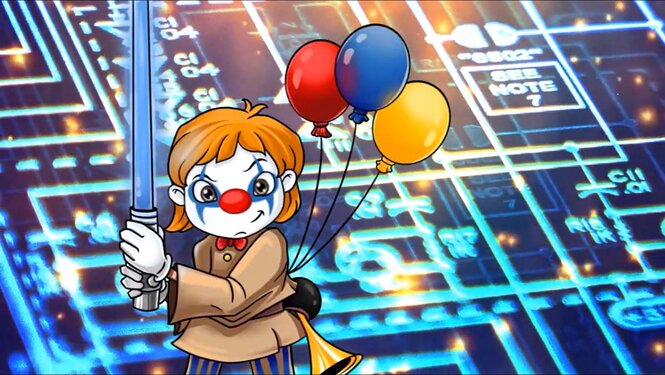 Screenshot des Youtubekanals Clownswelt.