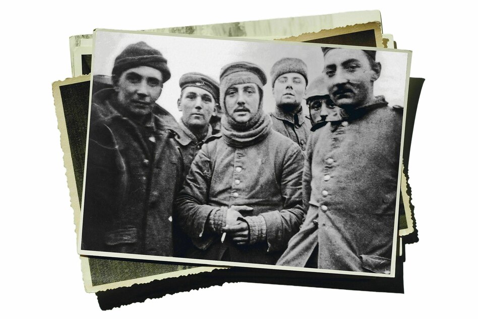 Weihnachtsfrieden im 1. Weltkrieg: Als deutsche und britische Soldaten sich die Hand gaben