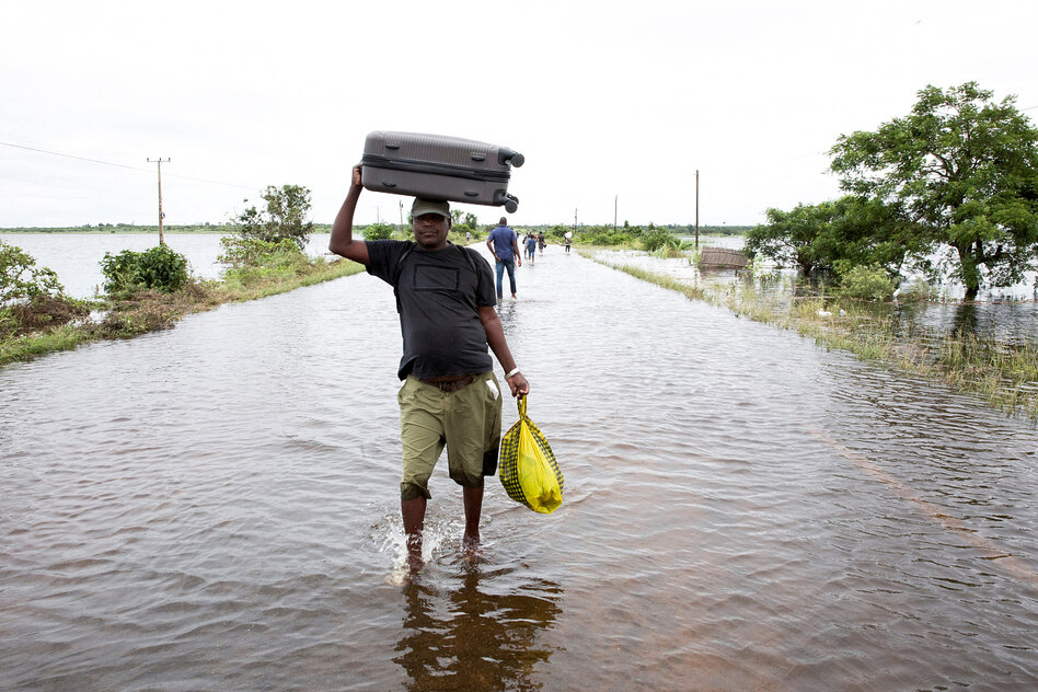 Flutkatastrophe in Mosambik: Tropenstürme wüten in weiten Landesteilen
