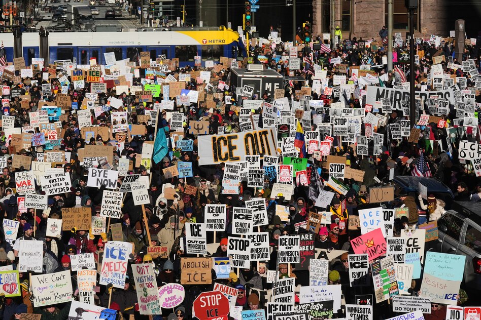 Proteste gegen Trump und ICE: Minneapolis gibt nicht auf