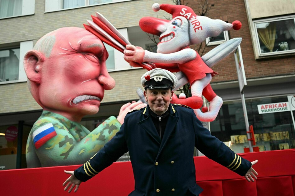 Russisches Urteil gegen Karnevalisten: Bildhauer Tilly spottet über Putin