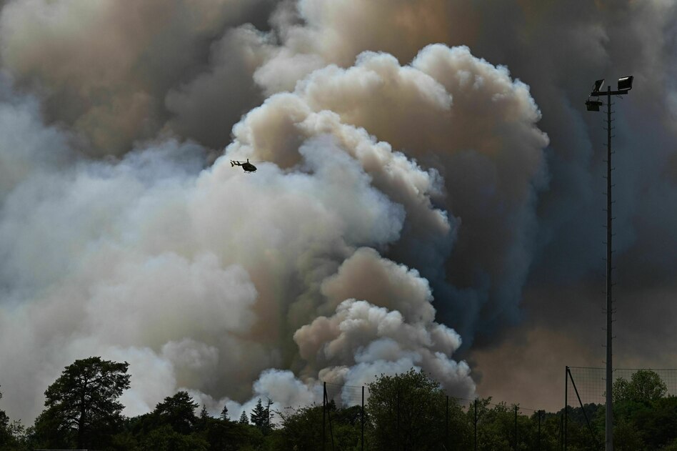 Feuergewitter in Südwestfrankreich: Der Feind der Feuerwehr