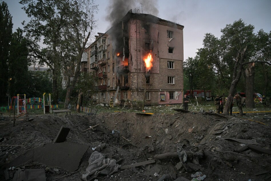++ Nachrichten im Ukraine-Krieg ++: Massive russische Angriffe auf Kyjiw