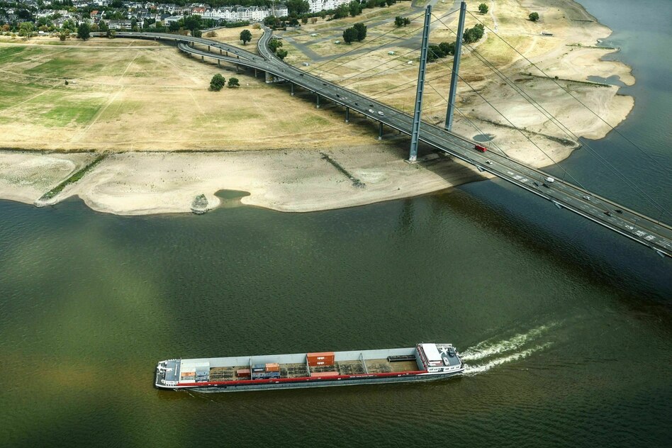Folgen der Klimakrise: Wie das Niedrigwasser die Landwirtschaft trifft