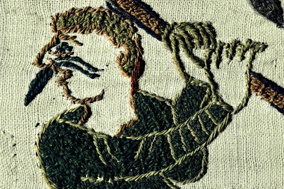 Ausstellung in Großbritannien: Ein Teppich, der viel über britische Ängst verrät