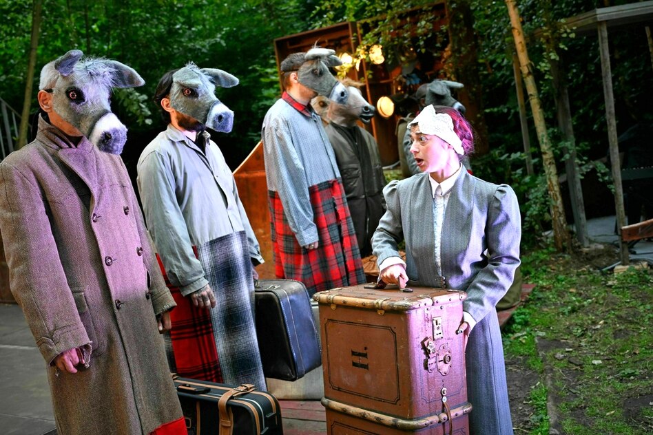 Knasttheater aufBruch spielt Lessing: Ein Platzhalter für eigene Gedanken