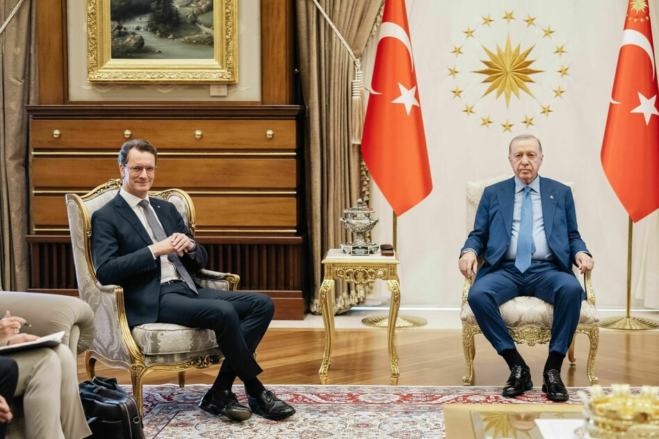 Wüst auf Erdoğan-Besuch: NRW-Chef auf Kanzlerprobefahrt