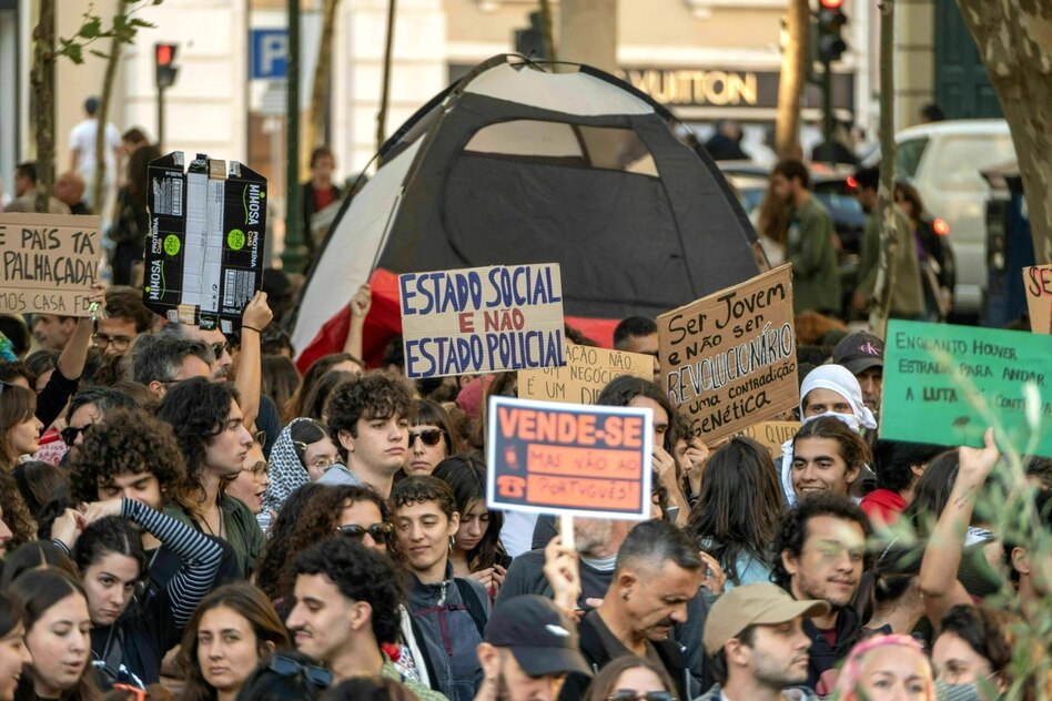 Portugal: Regierung lässt Wohn-Protestcamps räumen